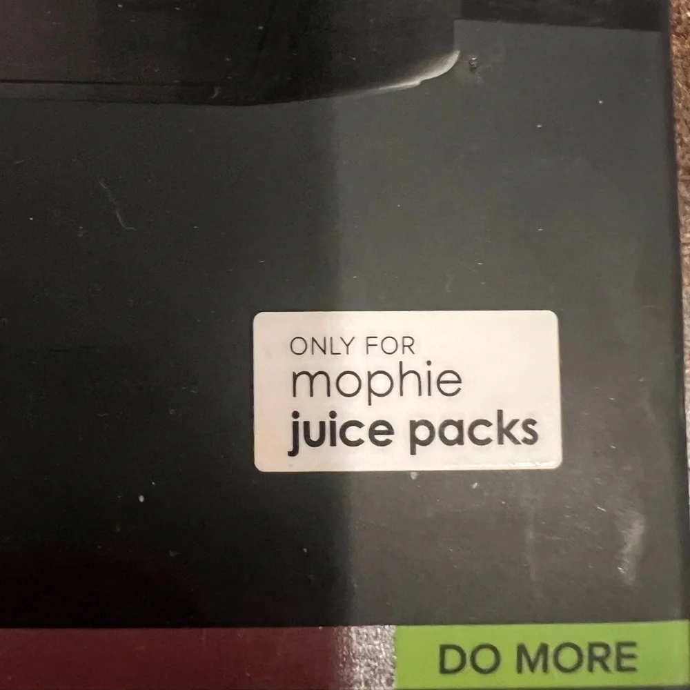 Mophie Black Juice Pack Sock for iPhone 5/5s, NIB, charging, iPhone accessories
